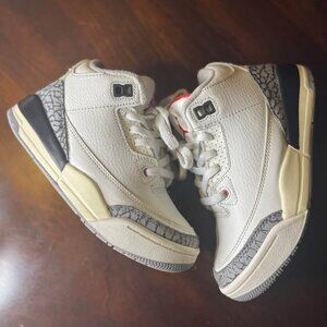 Nike Air Jordan 3 Reimagined White Cement Size 12c